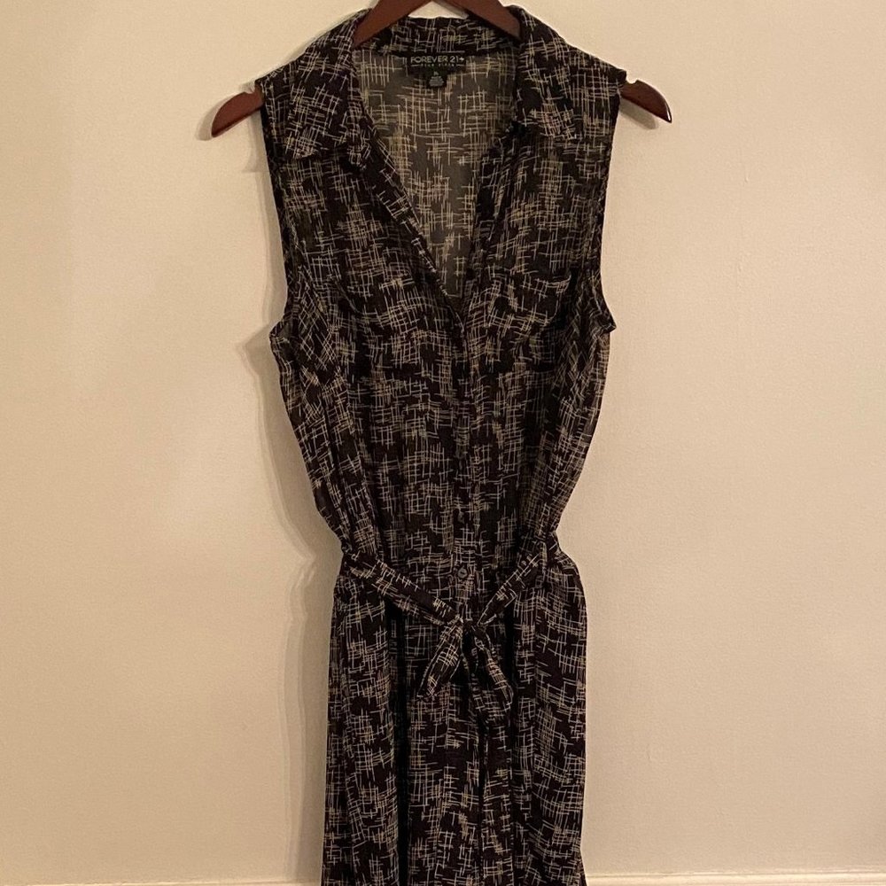 F21 Printed Jumpsuit